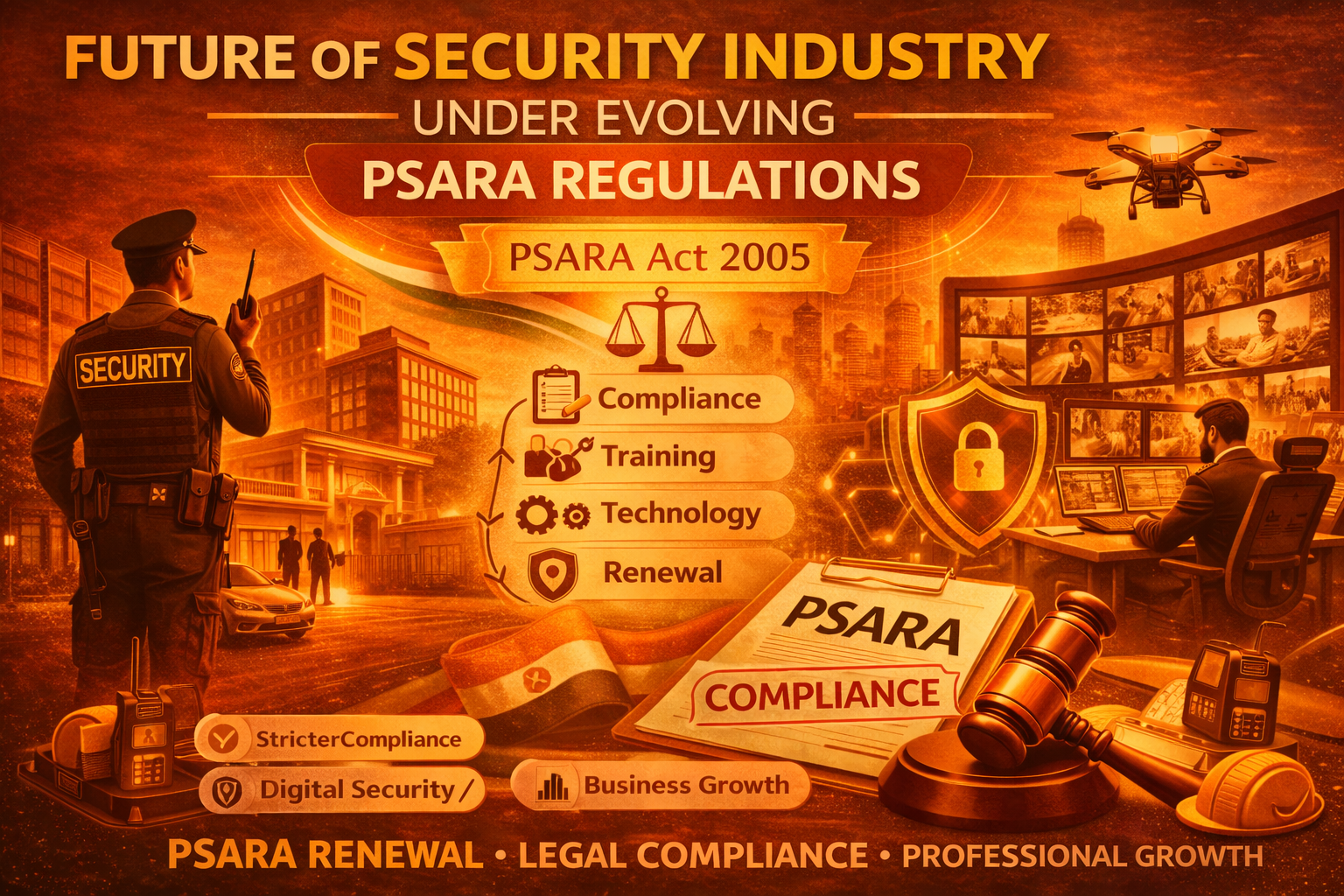 Read more about the article Future of Security Industry Under Evolving PSARA Regulations