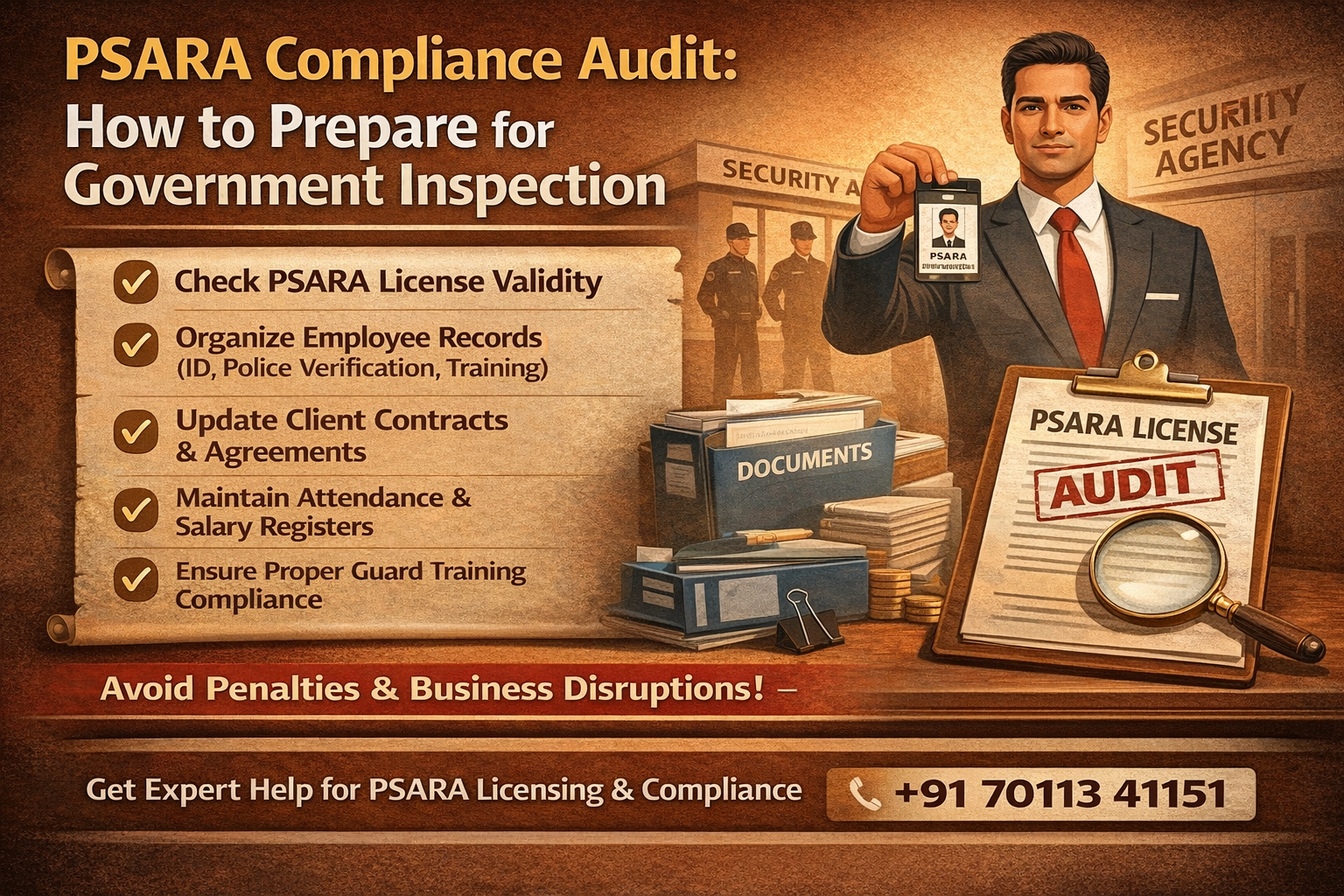 Read more about the article PSARA Compliance Audit: How to Prepare for Government Inspection