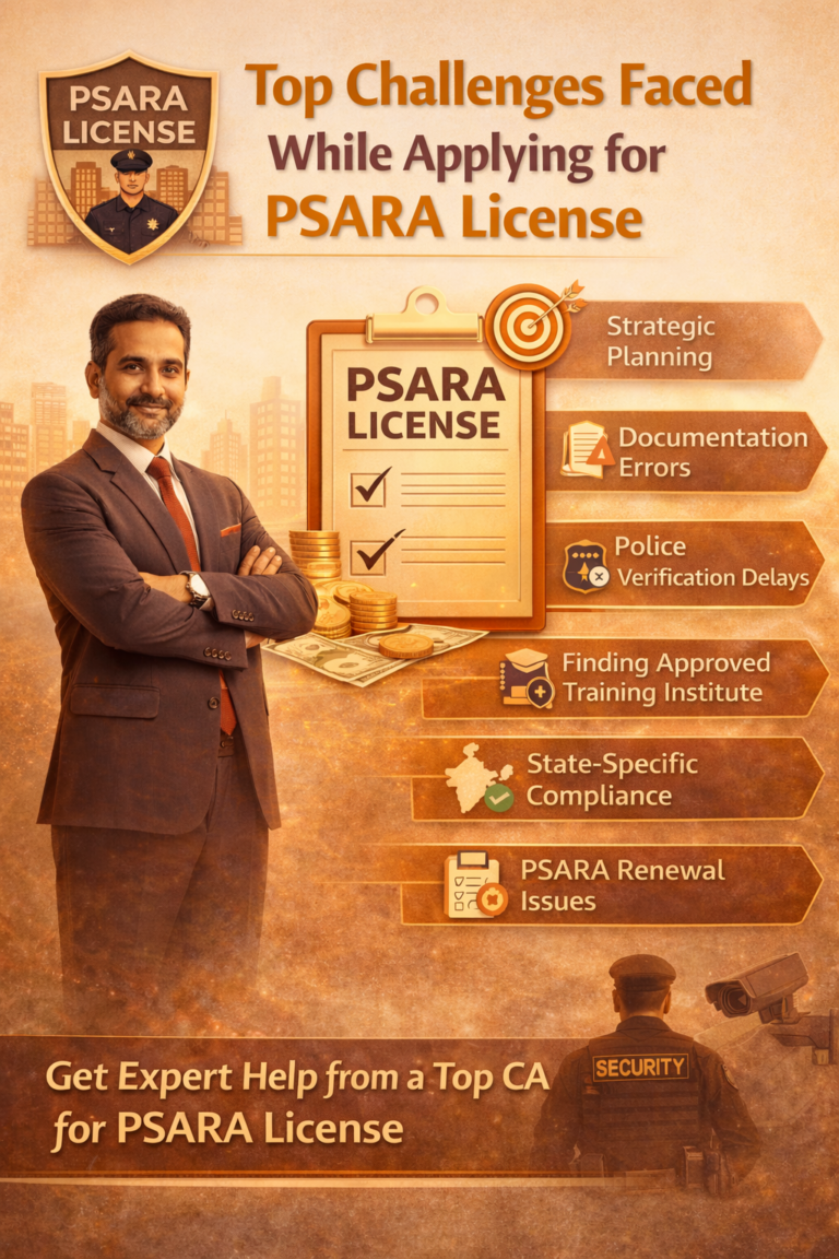 Top Challenges Faced While Applying for PSARA License